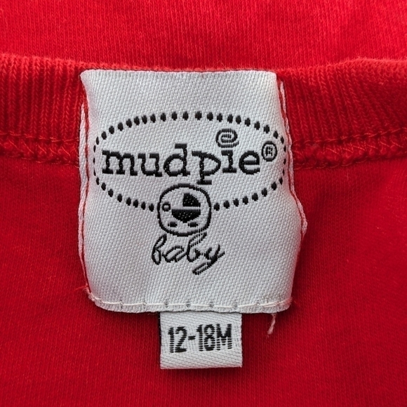 Mud Pie Reindeer Christmas Light Shirt 12-18m - Picture 4 of 6